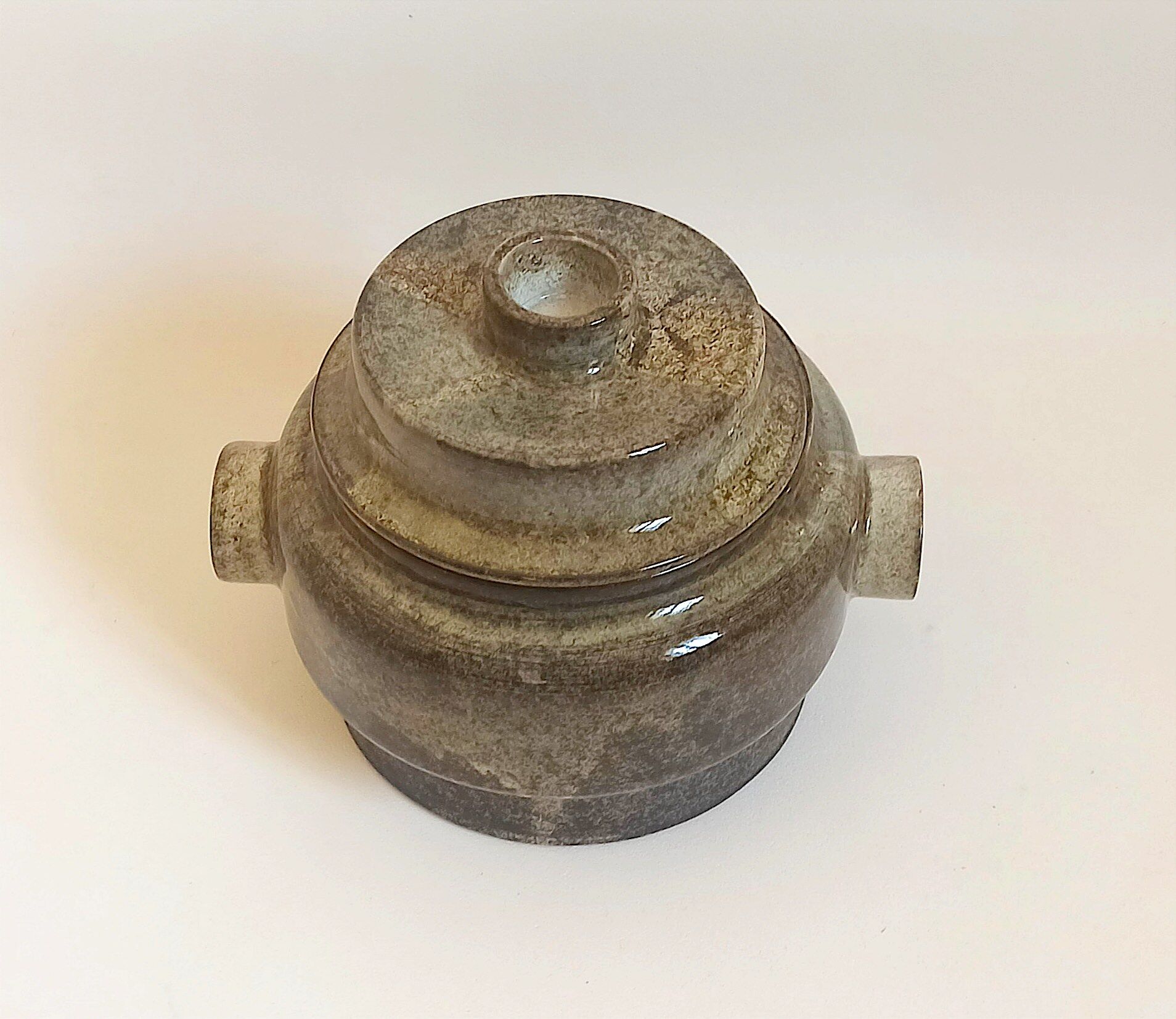 Ceramic biscuit tin 70s