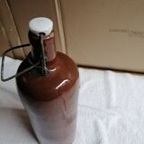 Vintage brown gres bottle