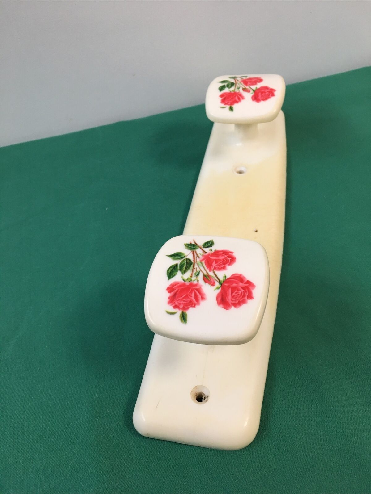 Plastic syla coat rack flowers wardrobe 2 vintage deco patères