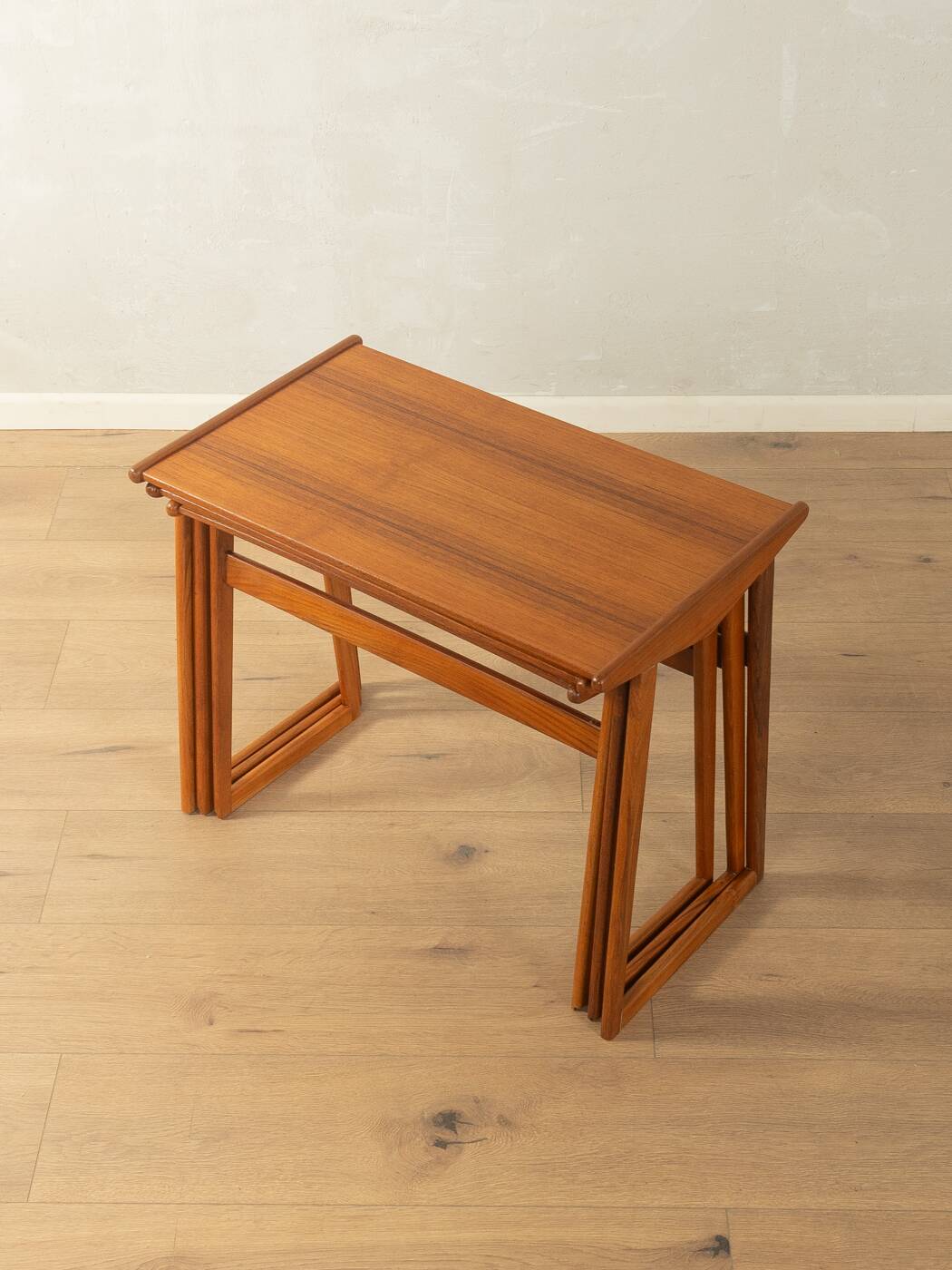 Classic nesting tables from the 1960s, teak, set of 3, Denmark