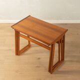 Classic nesting tables from the 1960s, teak, set of 3, Denmark