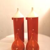 Luigi Massoni design condiment service for Guzzini