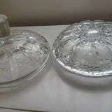 Bohemian crystal candy dish