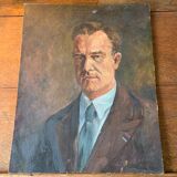 Portrait of a man by Leopold Muller (1879 - 1961)