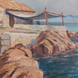 Oil painting on canvas