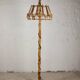 Louis Sognot rattan floor lamp from the 60s