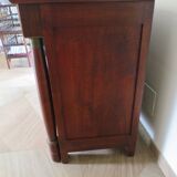4-drawer chest of drawers - empire style - with detached columns - mahogany-bronze stain