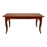 Louis XV table in oak, late 18th century.