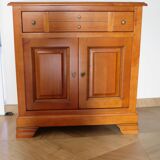 Meuble d’entrée-buffet d’appui-Louis Philippe- 1 tiroir-2 portes Merisier