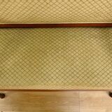 Mahogany landing sofa, Restoration period – Part 1, 19th century