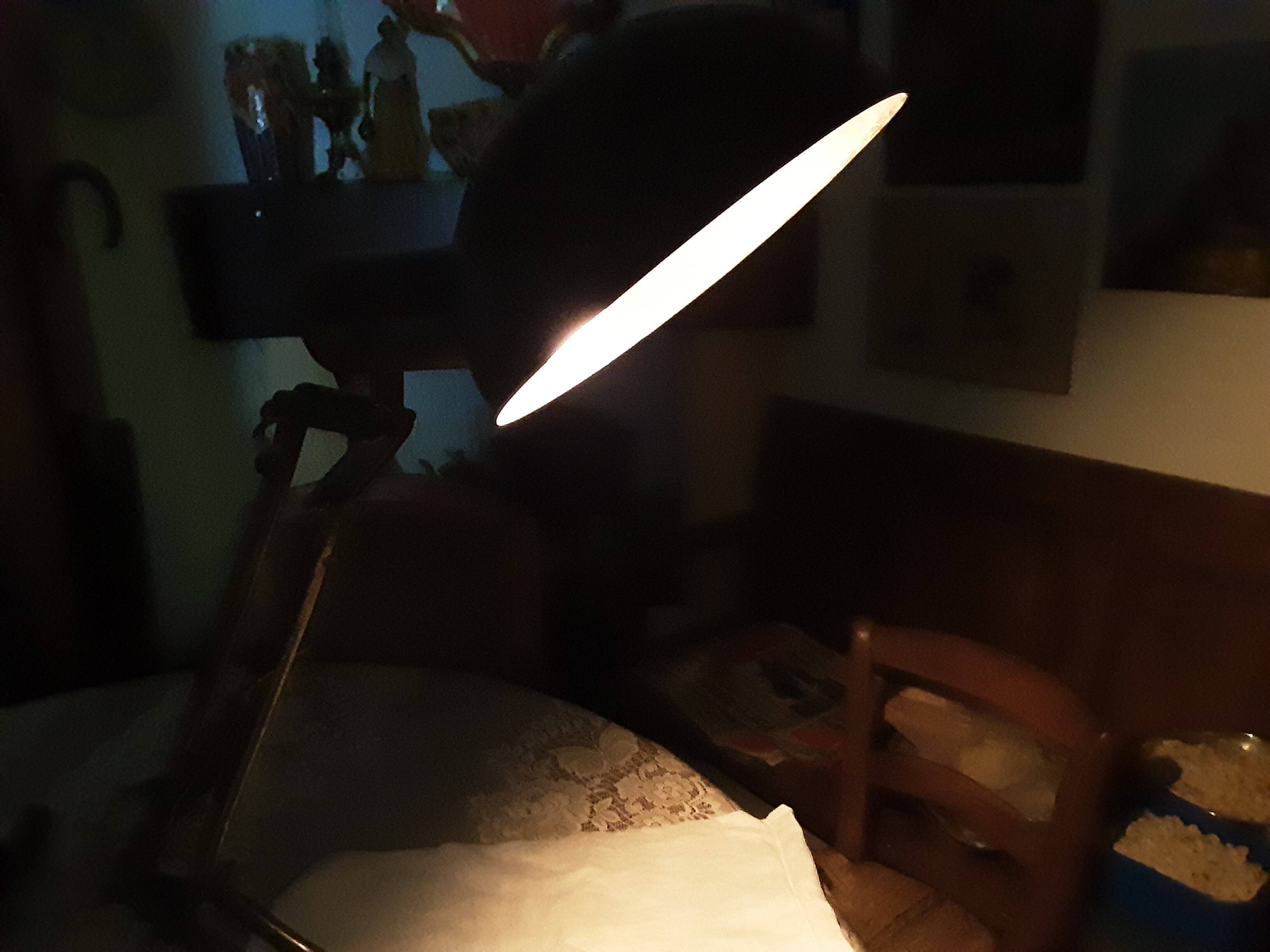 Antique workshop lampnevfer 2 branches