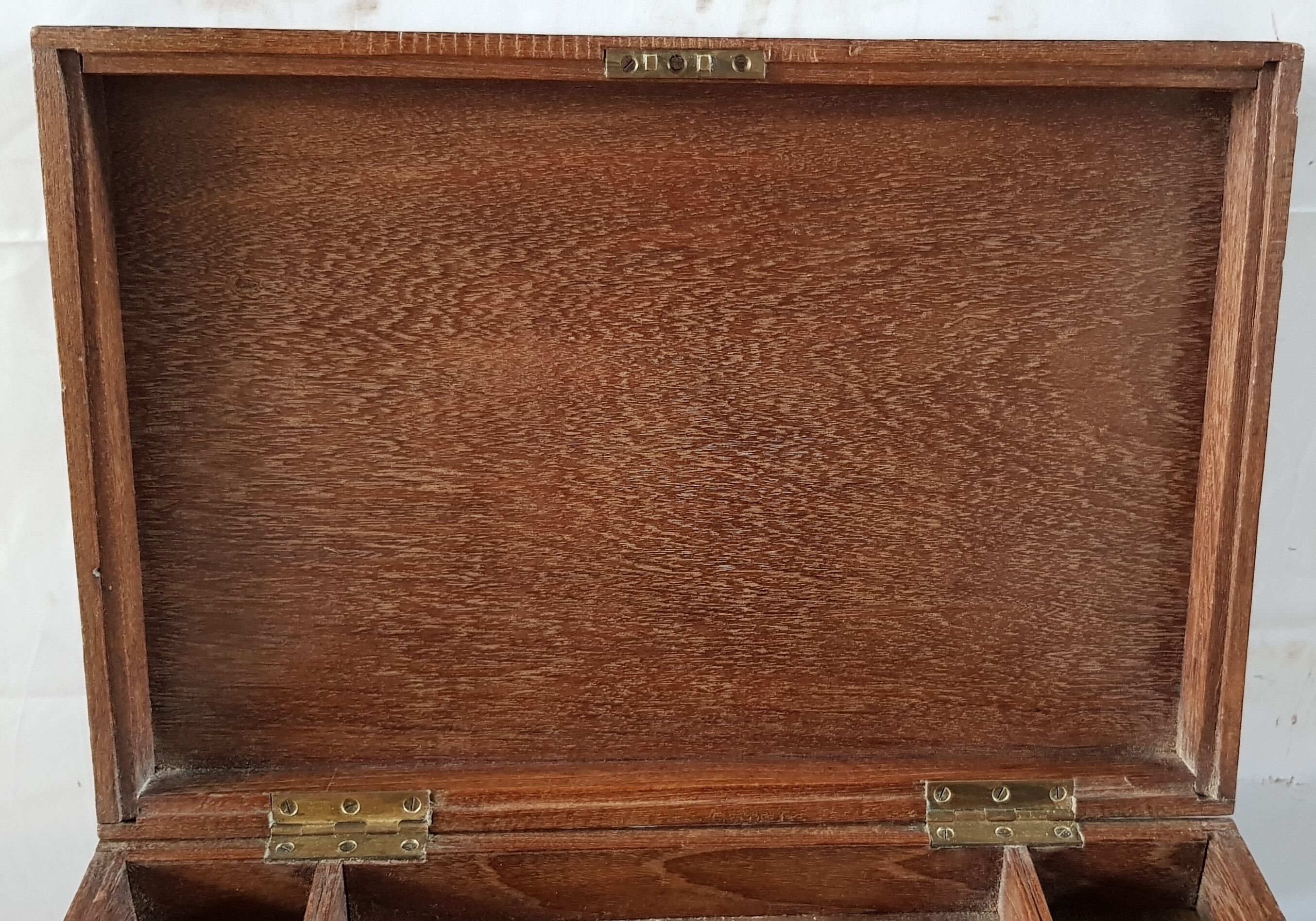 Old teak chest