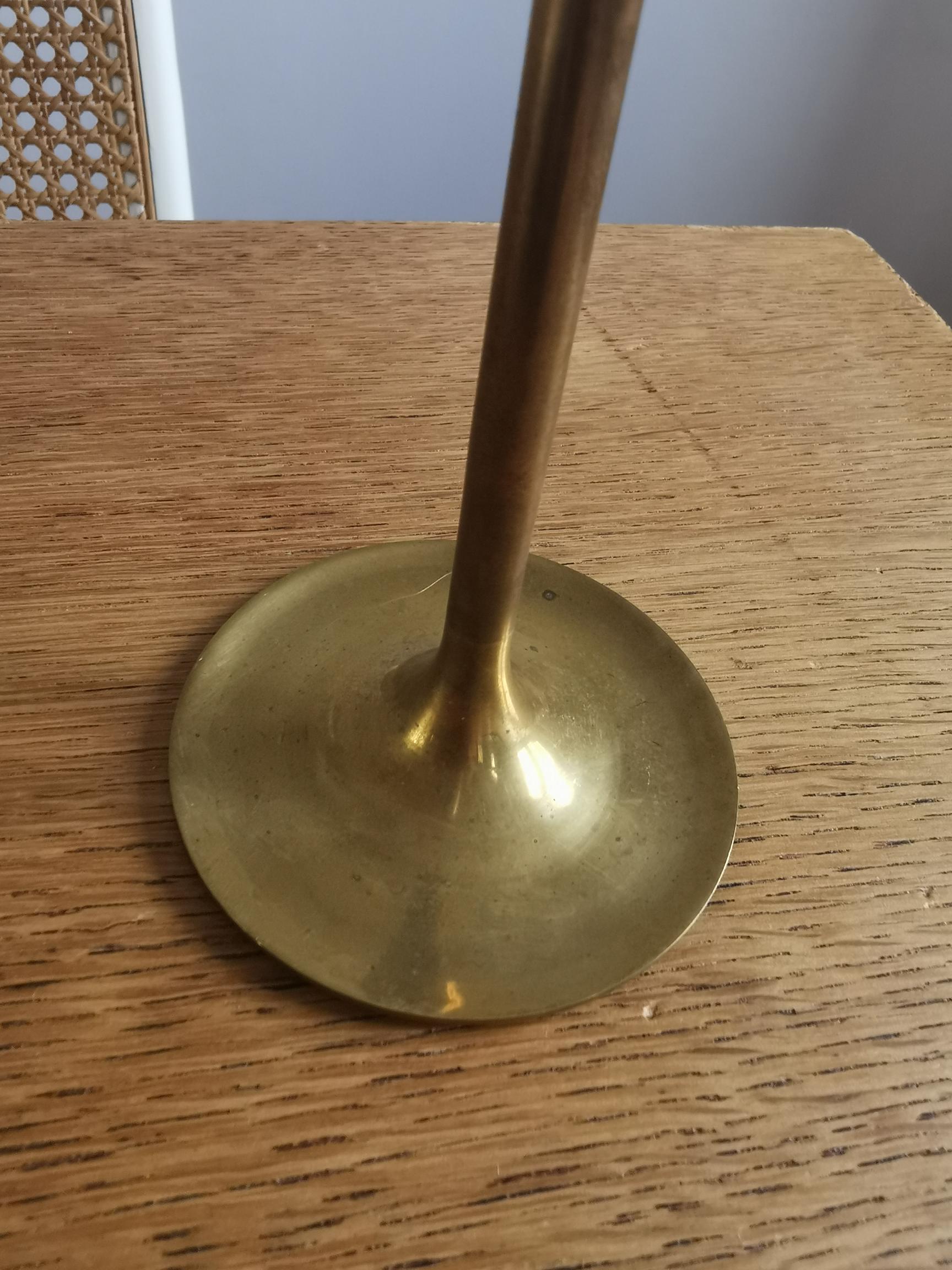 Brass candlestick