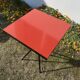 Formica bistro table and wood and metal footing
