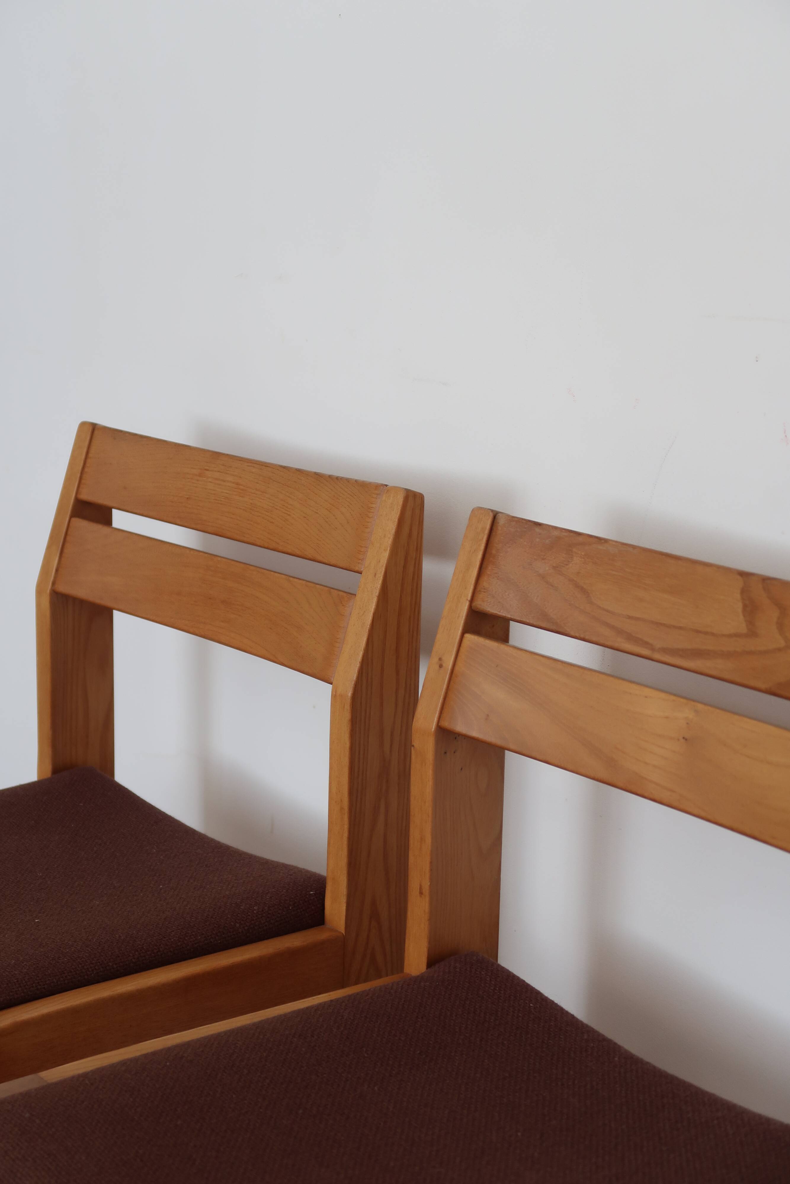 Pair of chairs sleigh Maison Regain