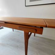 Table à manger danoise en teck modèle 83 – Gern Møbelfabrik, années 1960