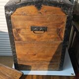 Vintage wooden trunk