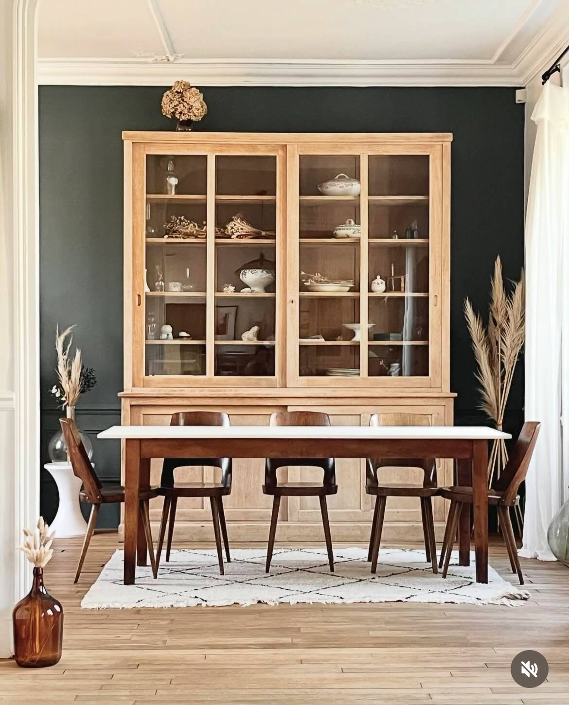 Table de repas vintage