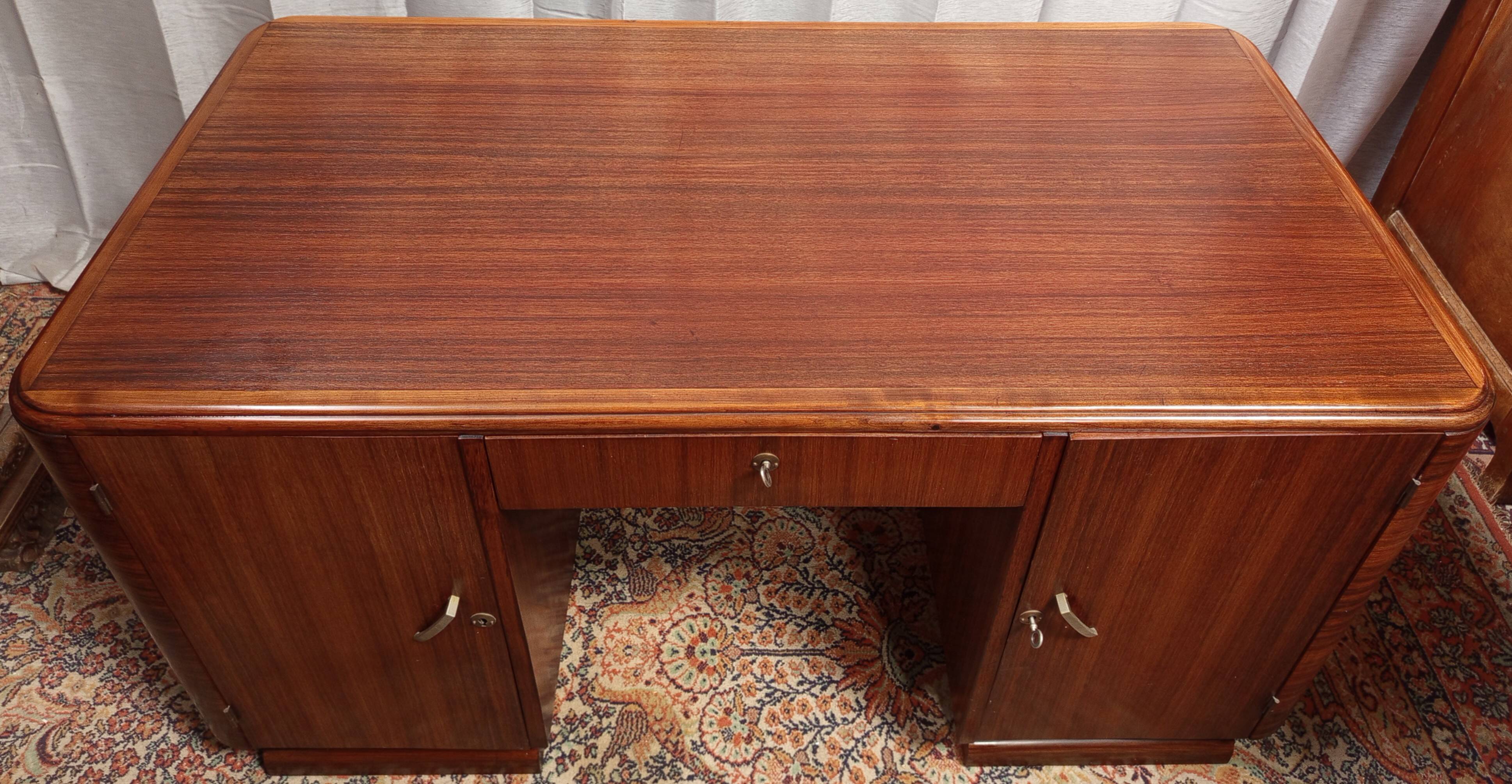 Bureau Art Déco en palissandre