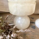 Vintage alabaster lamps