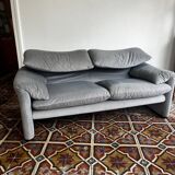 Maralunga two-seater, Vico Magistretti for Cassina