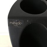 Midcentury black ‘Manade' umbrella stand, Paris