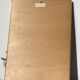Antique mirror in rectangular beveled gilded wood in Louis XVI style