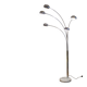 Lily of the valley floor lamp with 5 branches