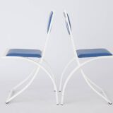 2 Dining Chairs by Karl Friedrich Förster for manufacturer KFF Germany, 1980s, Set of 3