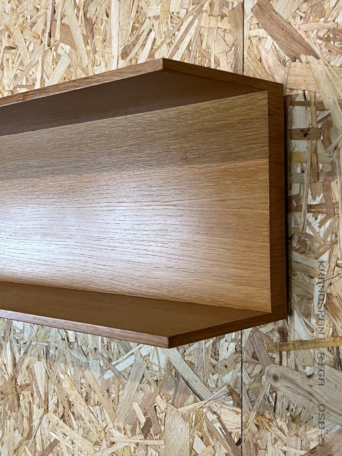 60s 70s wall shelf shelf oak Oak Walter Wirz for Wilhelm Renz Design