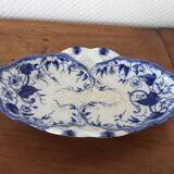 Flora earthenware dish