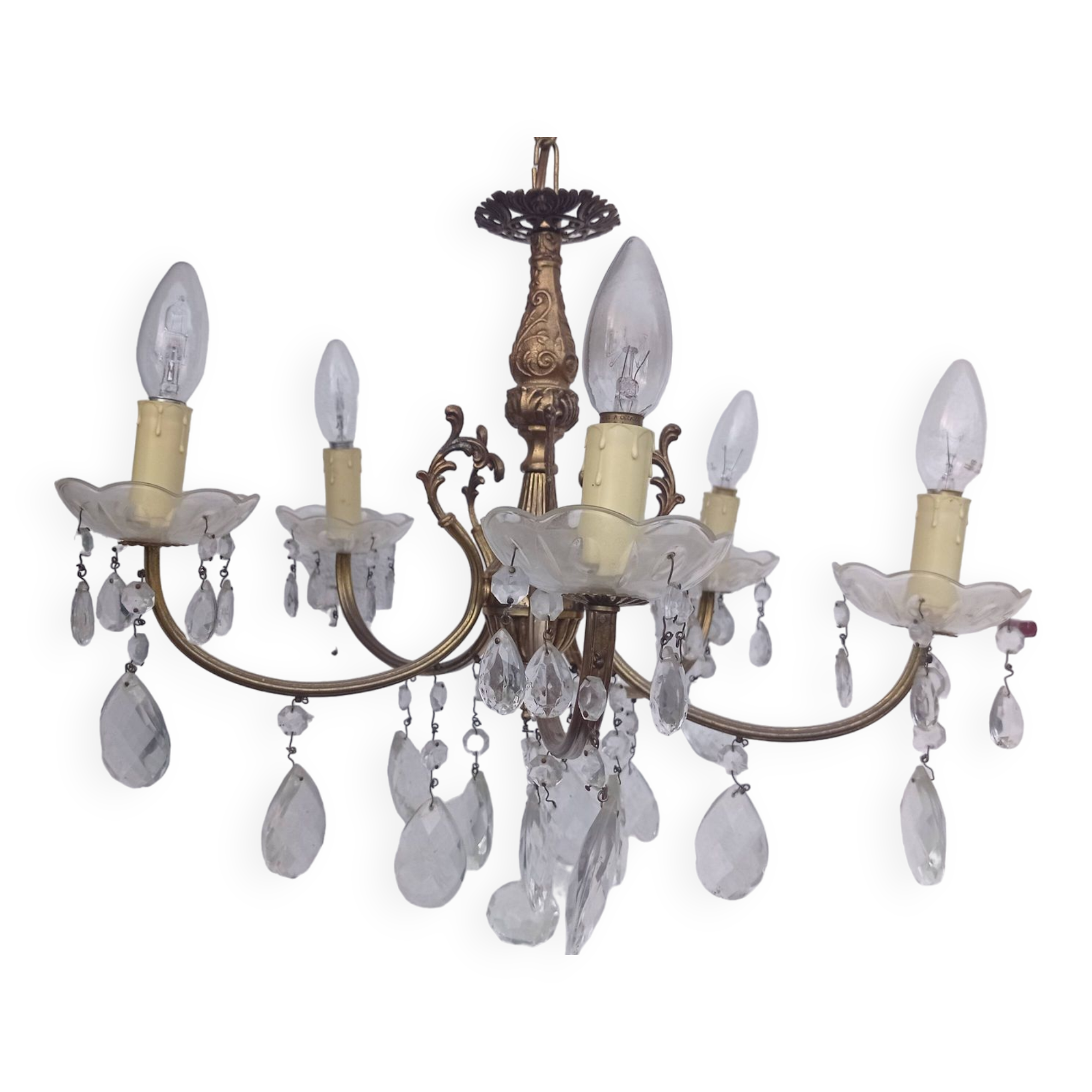 Tassel chandelier