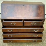 Secrétaire, commode, bureau, scribanne en acajou massif