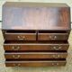 Secretary, chest of drawers, desk, scribe in solid mahogany