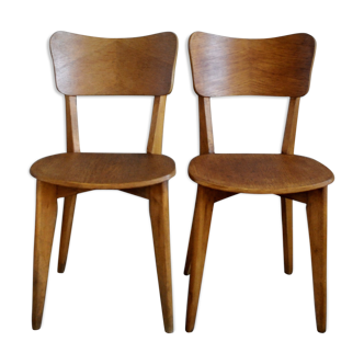 Paire de chaises vintages anciennes