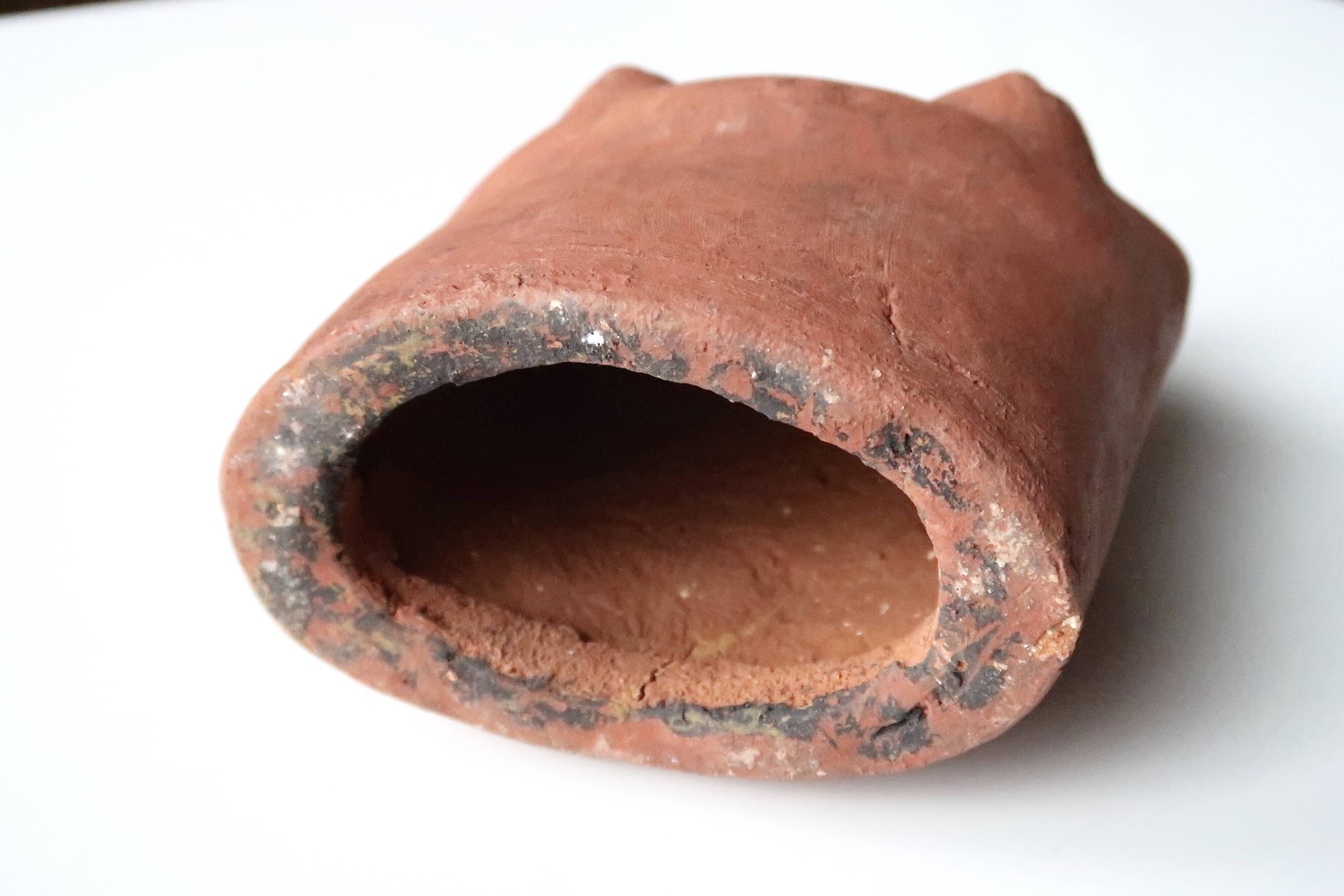 Mexican terracotta bust, 70s