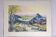 Watercolour depicting a landscape around Lake Guéry, Mont-Dore.
