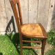 Luterma bistrot chair in wood 70s vintage