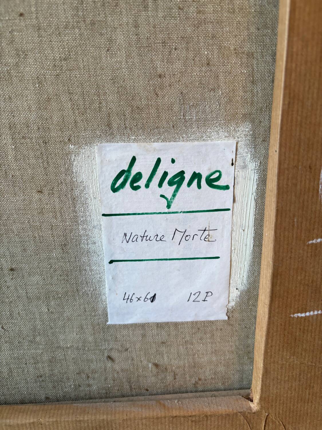 Still life signed Deligne