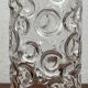 Mid-Century Modern Space Age Bubble Glass Vase by Wilhelm Braun-Feldweg for Hirschberg, Germany, 1960s