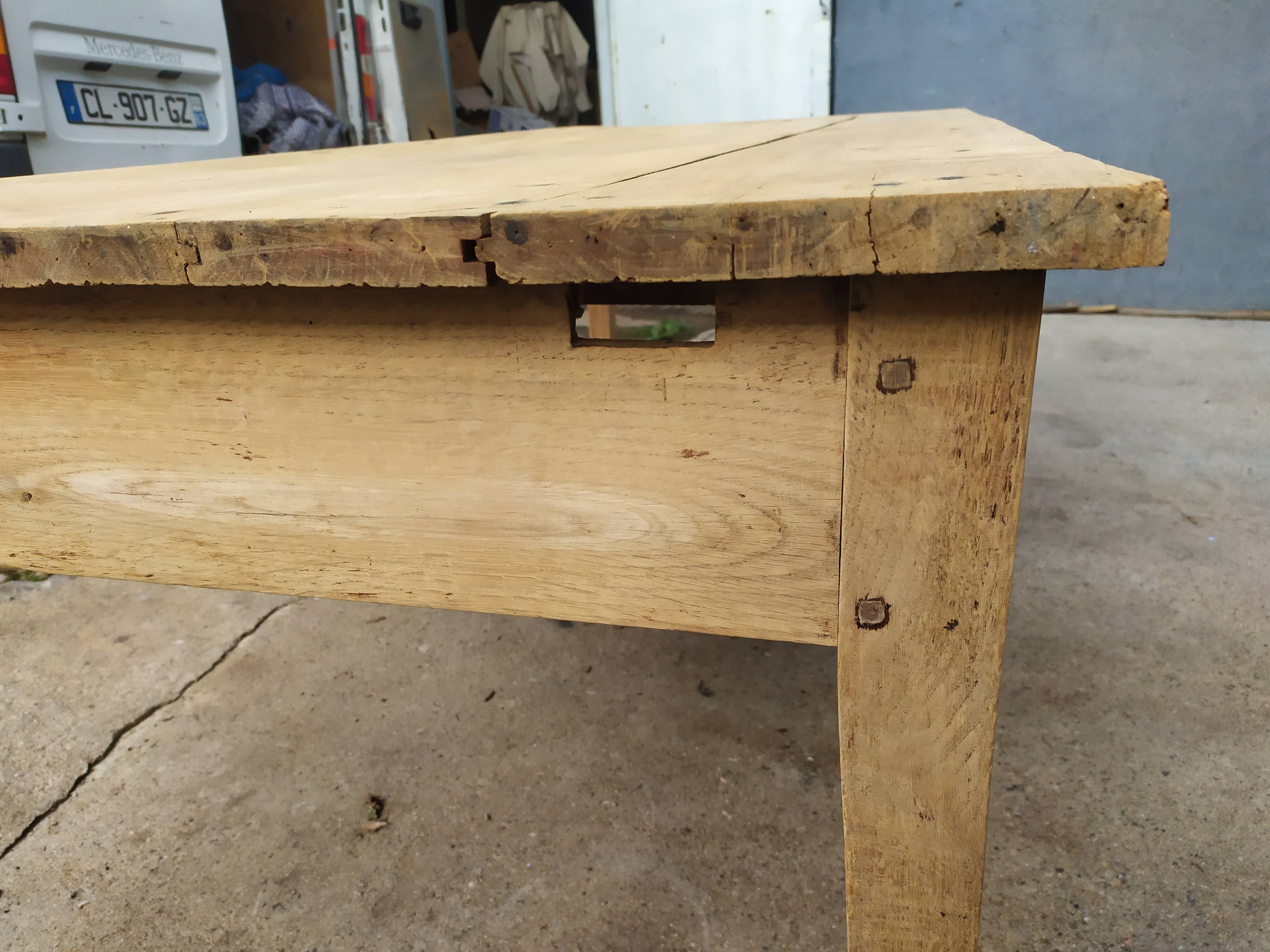 Table de ferme rallonge