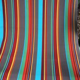 Long chairs of the 60 years green (pair)