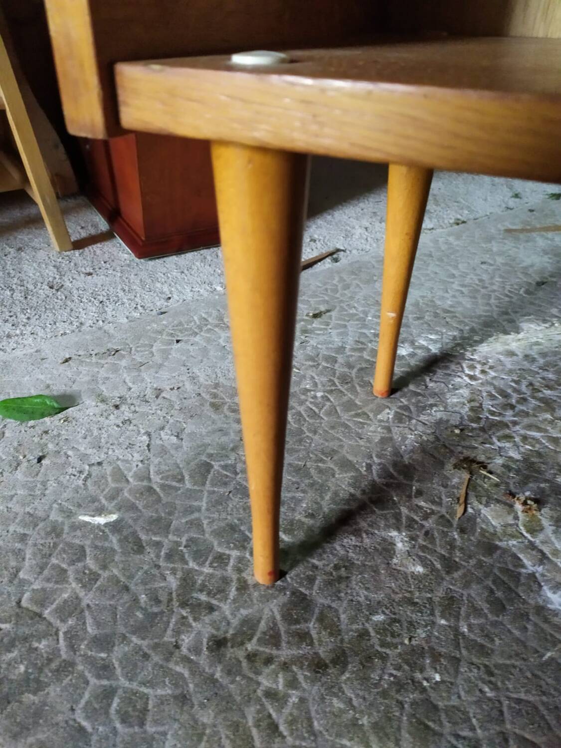 Vintage bedside table