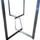 Very beautiful marble table with aluminum legs signed Venture