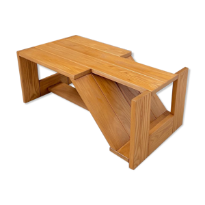 table basse en orme maison