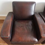 Set of two Club armchairs
