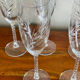 6 flutes decoration ear of wheat in crystal