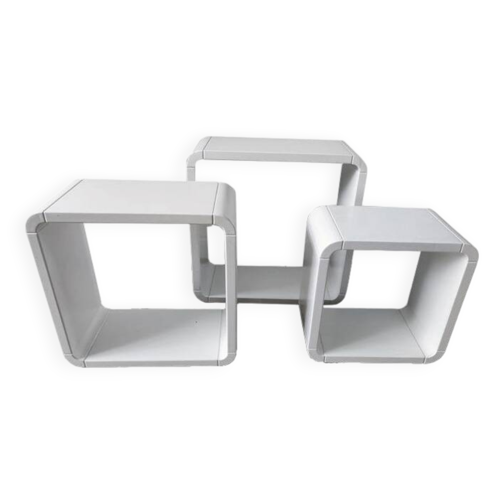 Etagères Vintage • Éléments modulables • Bois Laqué • 1970