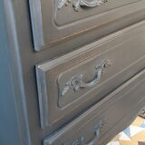 Dresser patinated in black