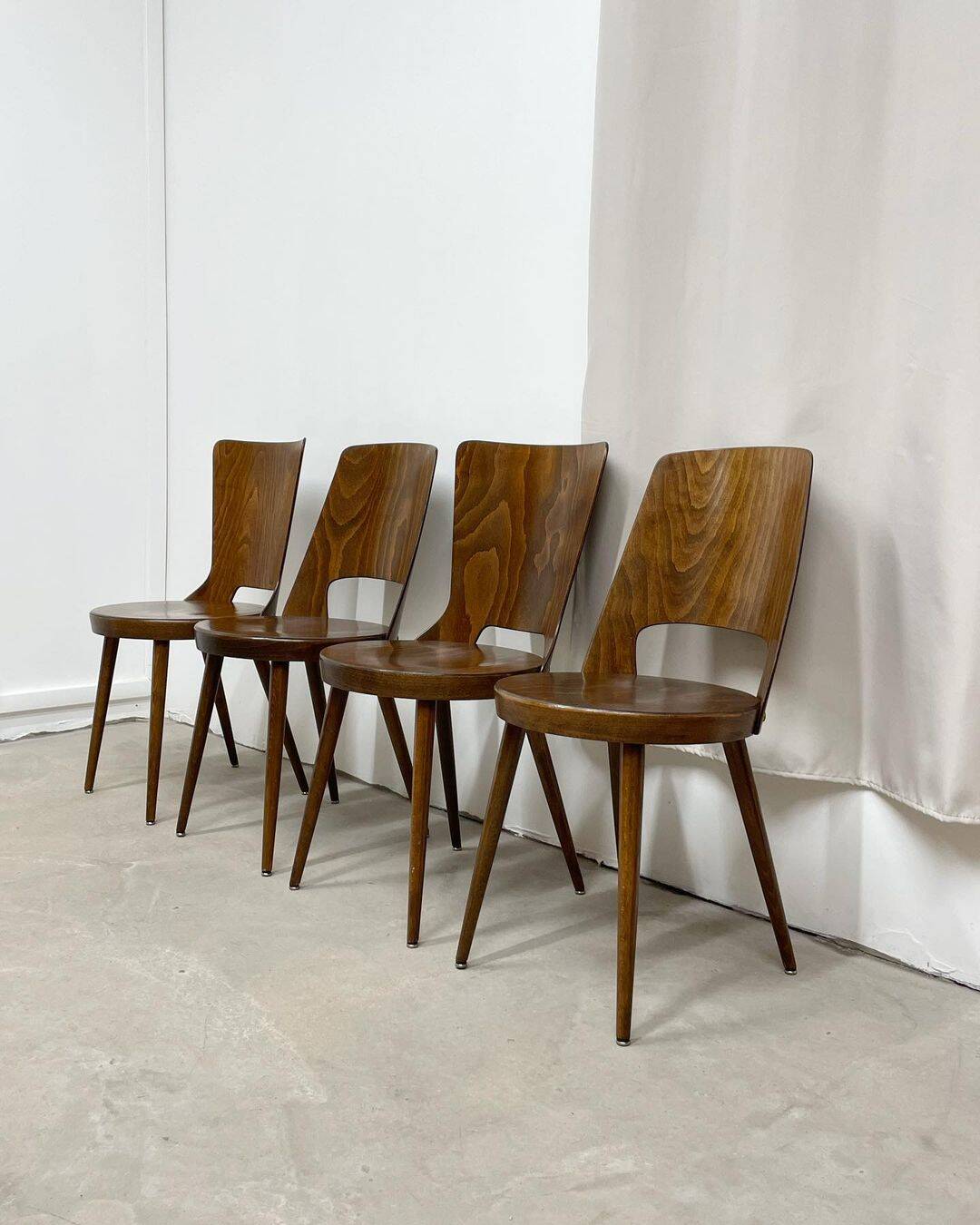 4 Baumann Mondor and Dove chairs